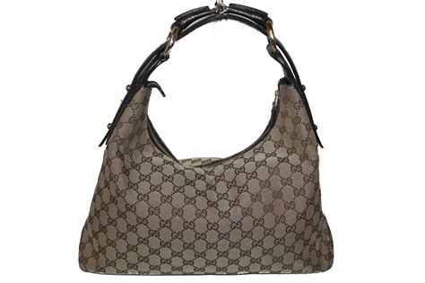 gucci leather hobo shoulder bag|authentic gucci hobo bag.